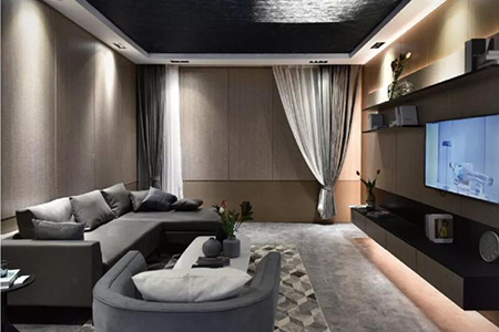 客廳空間-紹興全屋定制-木作－SANO薩諾高端整木定制廠家