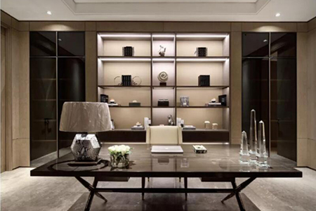 書房空間-紹興全屋定制-木作－SANO薩諾高端整木定制廠家